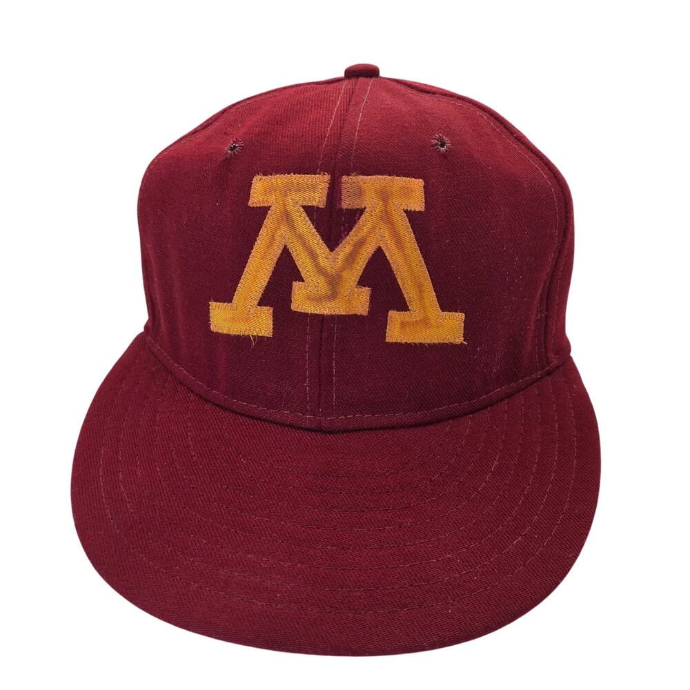 Pro Line Minnesota Golden Gophers Vintage USA Fitted Hat Cap 7 1/4 NCAA